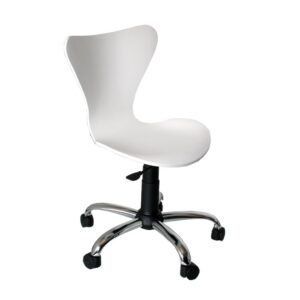 Silla Butterfly giratoria regulable (Arne Jacobsen)