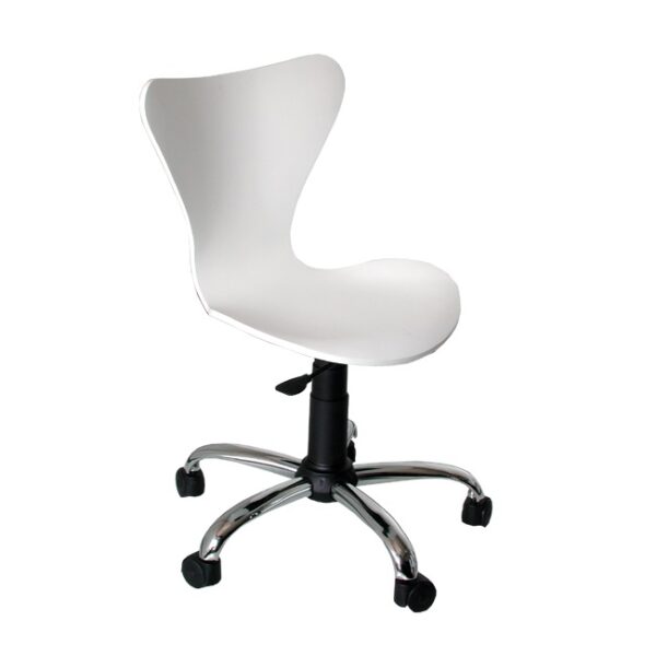 Silla Butterfly giratoria regulable (Arne Jacobsen)