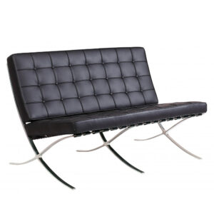 Sillón Barcelona 2 cuerpos  (Mies Van der Rohe)
