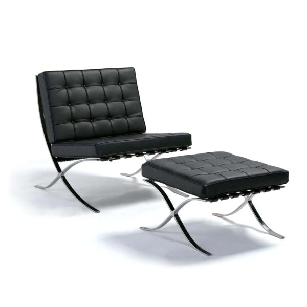 Sillón Barcelona de 1 cuerpo  (Mies Van der Rohe)