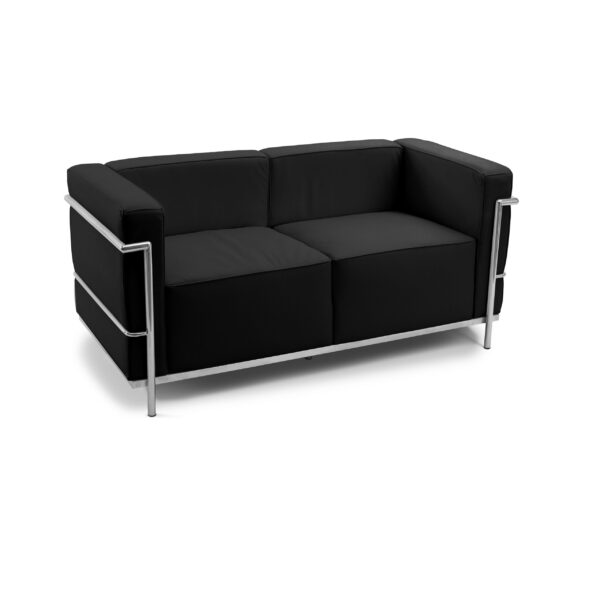 Sofá LC3 de 2 cuerpos (Le Corbusier)