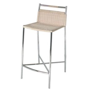 Taburete / banqueta Rattán con respaldo