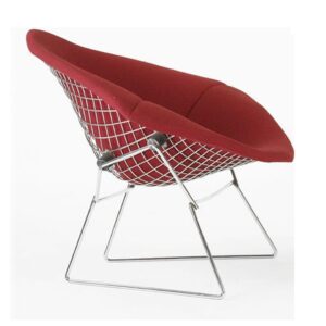 Sillón Diamond tapizado (Harry Bertoia)