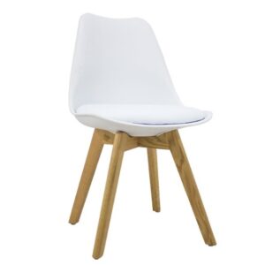 Silla Tulip patas de madera Eero Saarinen
